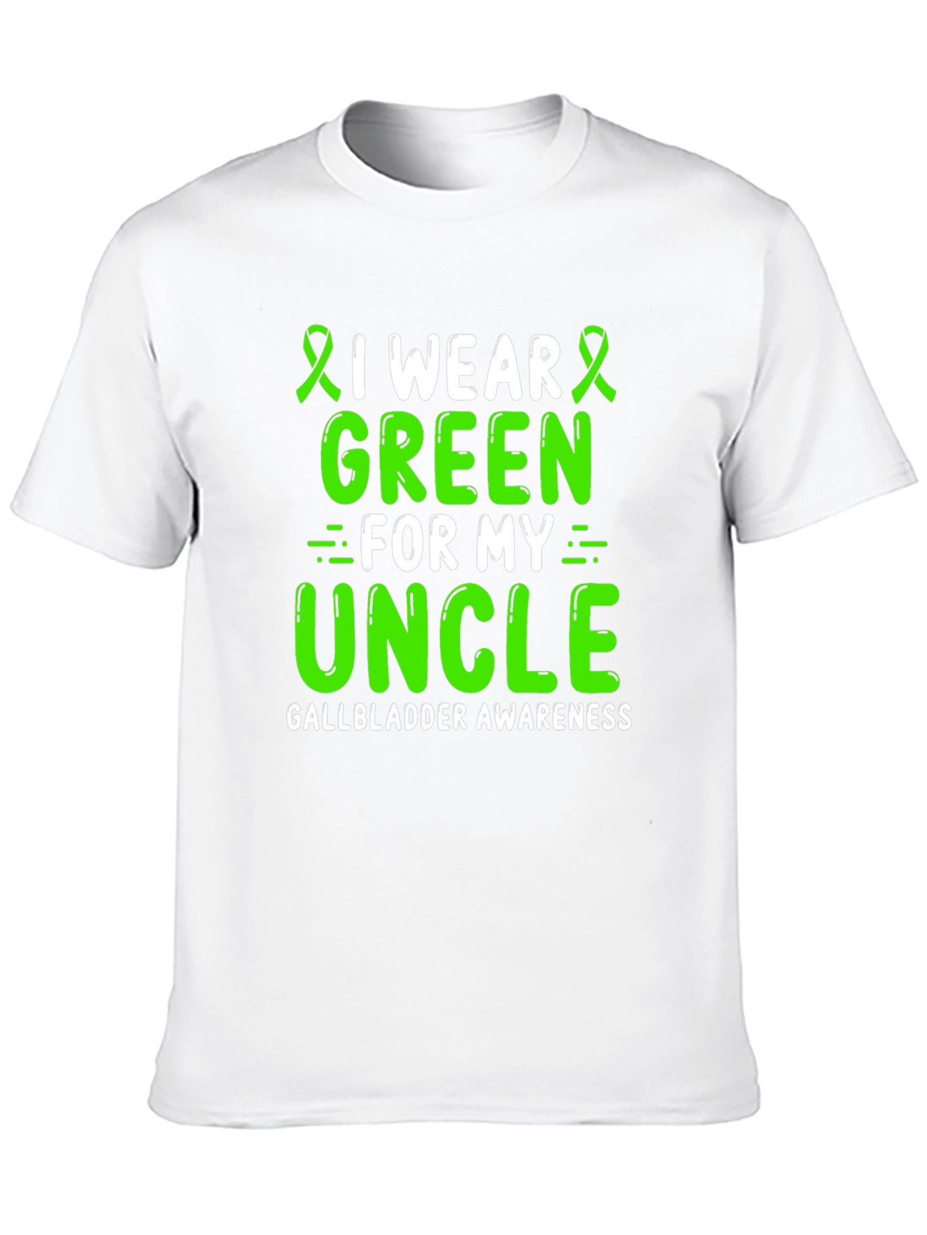 Green Gallbladder Awareness T-Shirt