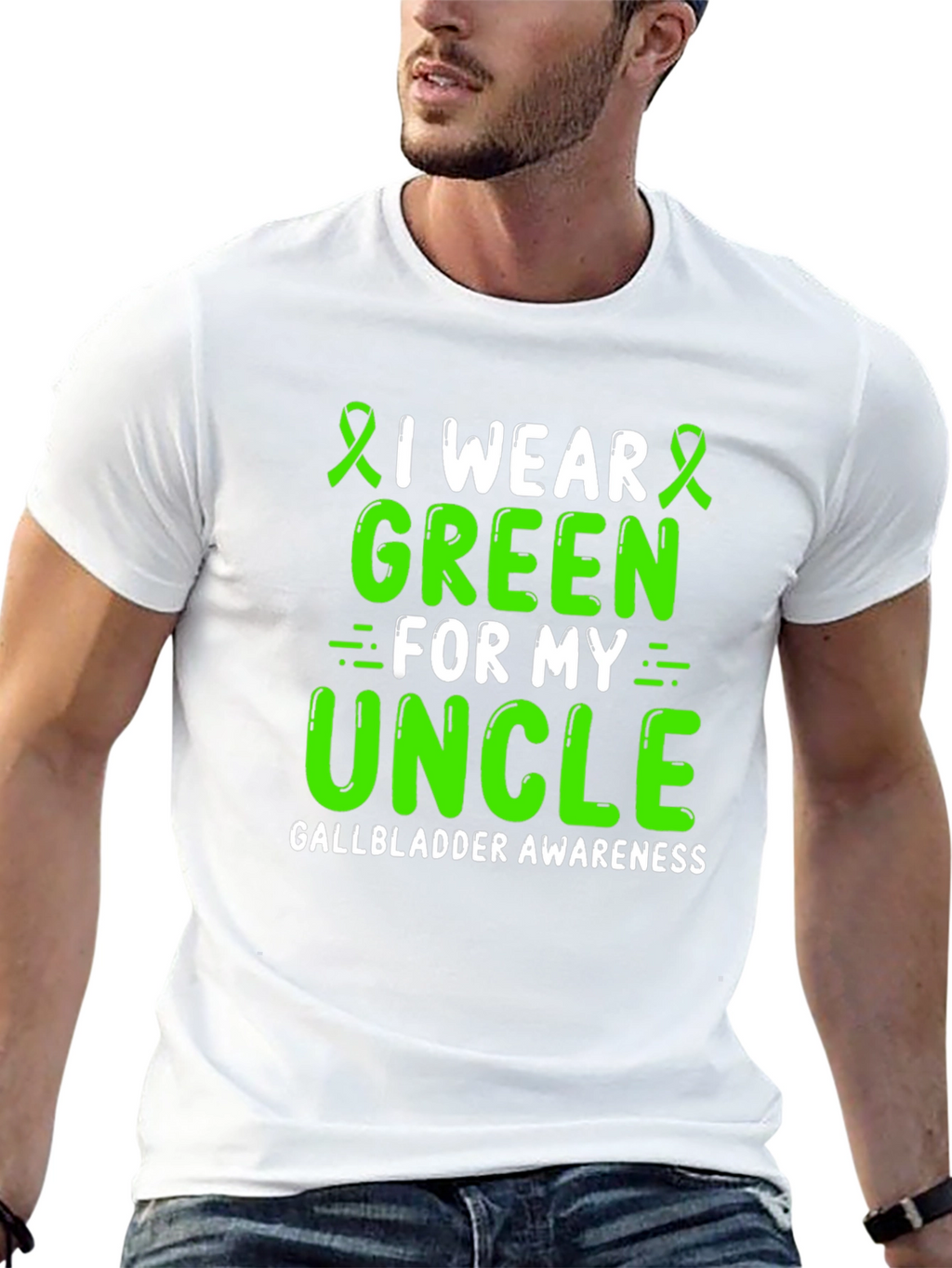 Green Gallbladder Awareness T-Shirt