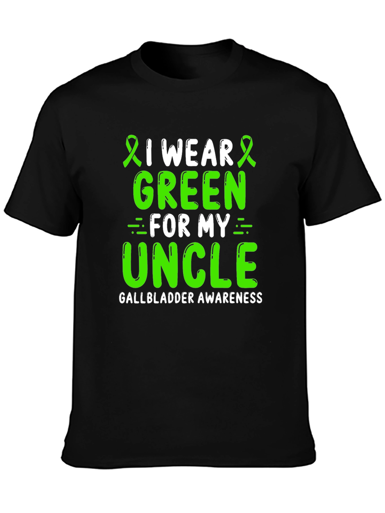 Green Gallbladder Awareness T-Shirt