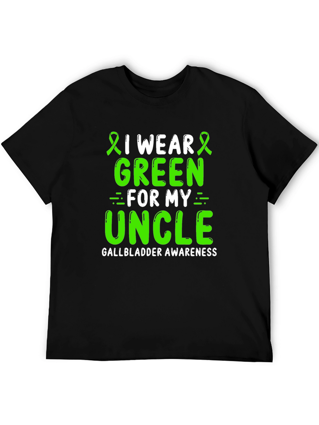 Green Gallbladder Awareness T-Shirt