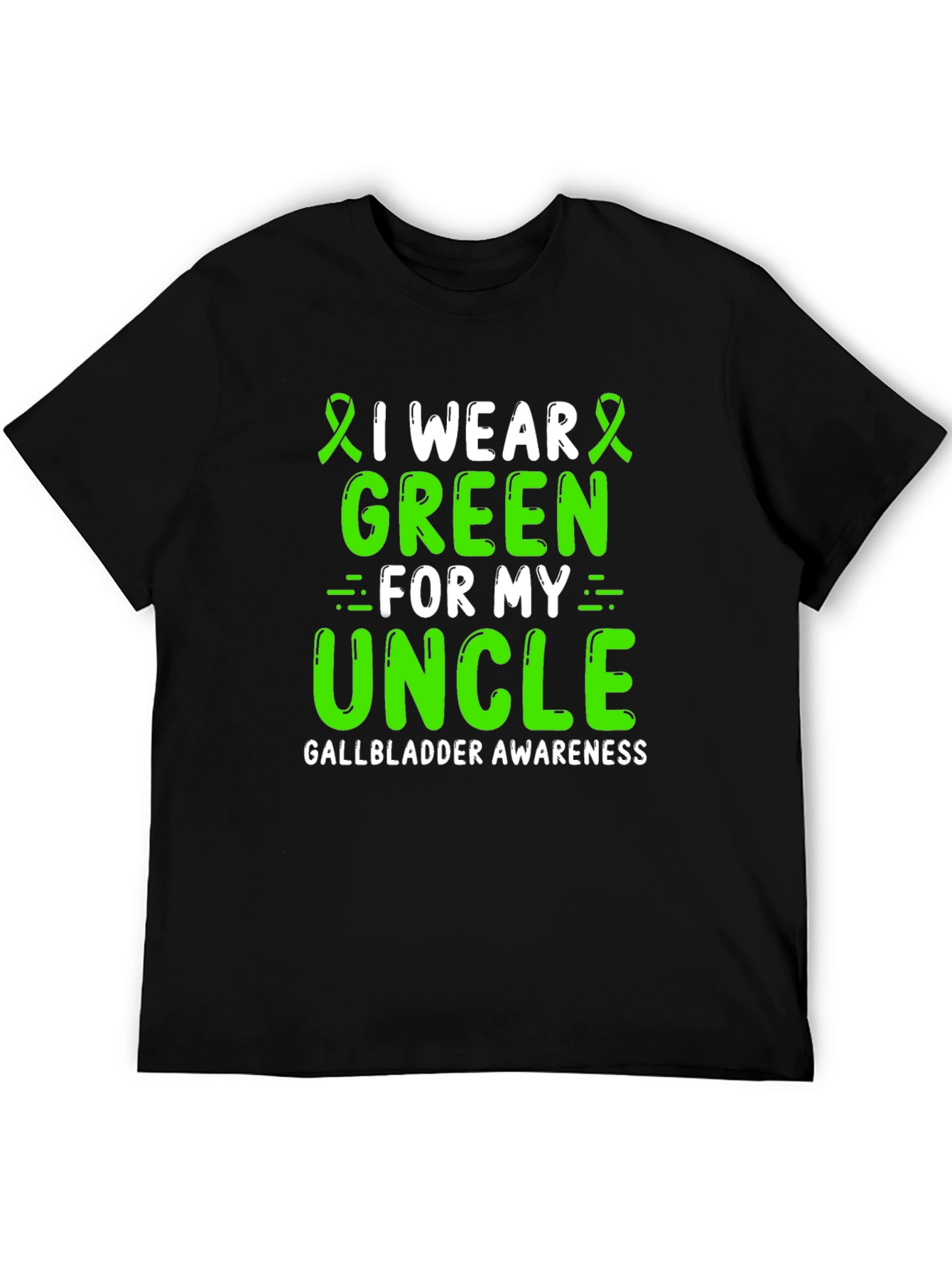 Green Gallbladder Awareness T-Shirt