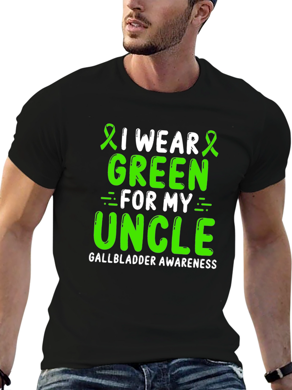 Green Gallbladder Awareness T-Shirt