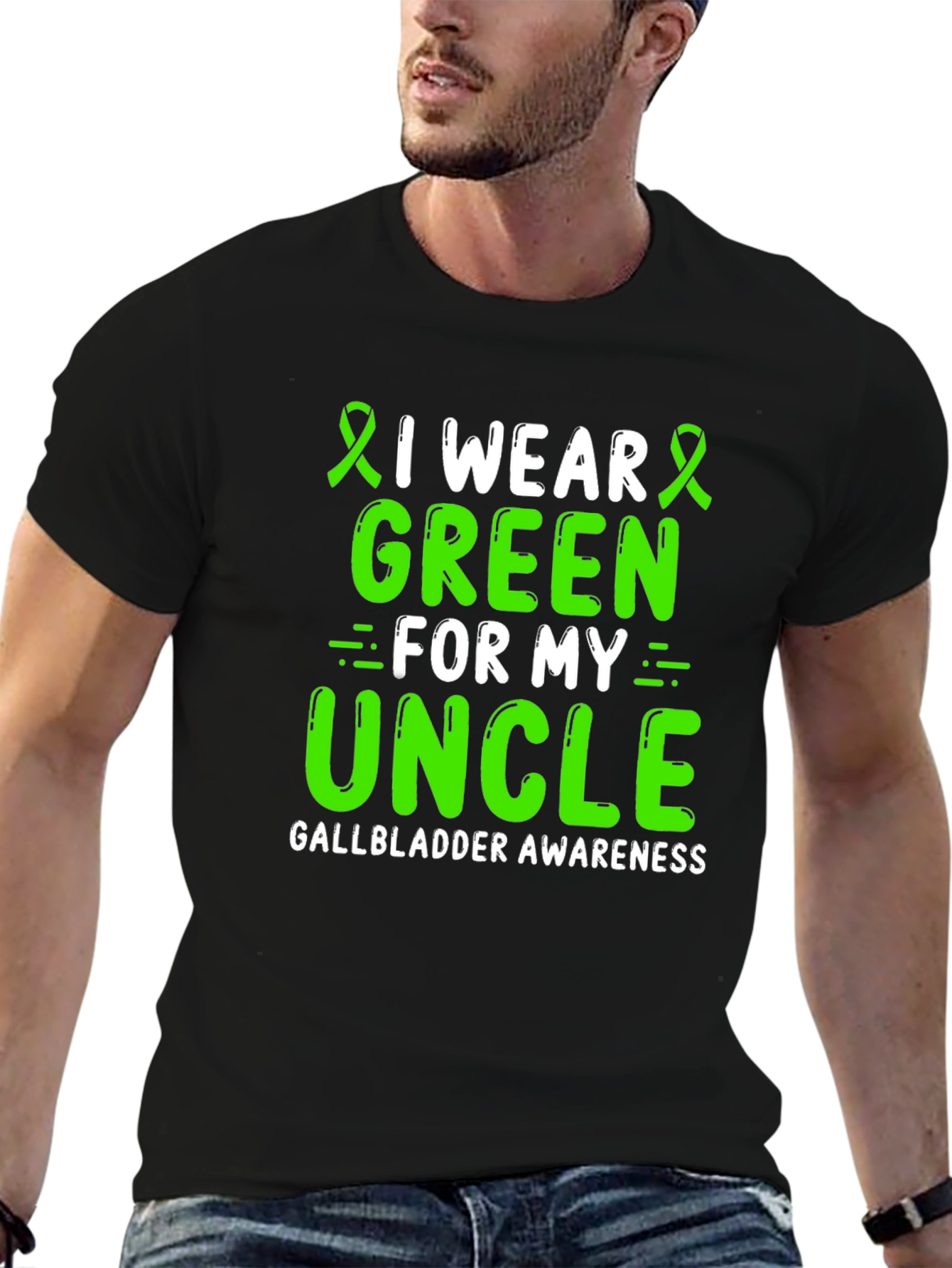 Green Gallbladder Awareness T-Shirt