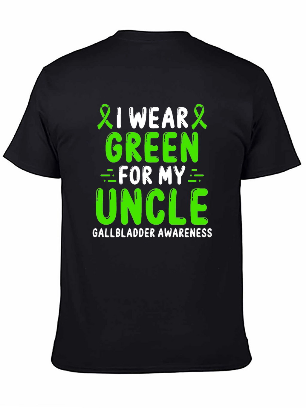 Green Gallbladder Awareness T-Shirt
