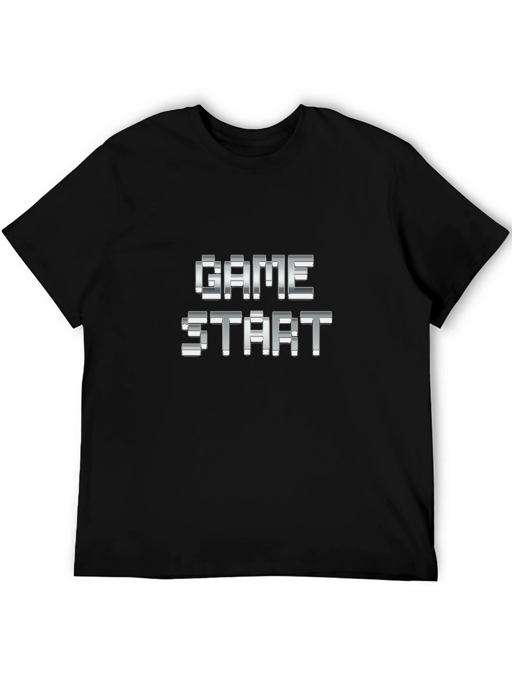 Game Start Pixel Graphic Tee - Retro Gamer T-Shirt