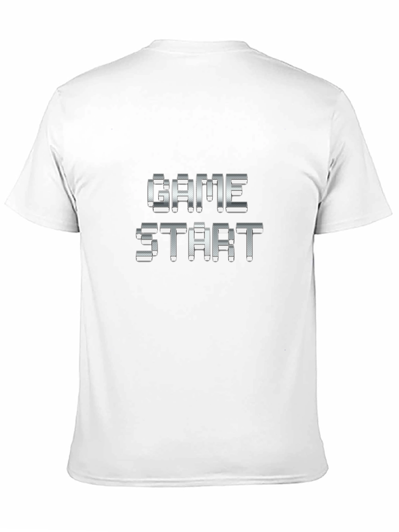 Game Start Pixel Graphic Tee - Retro Gamer T-Shirt