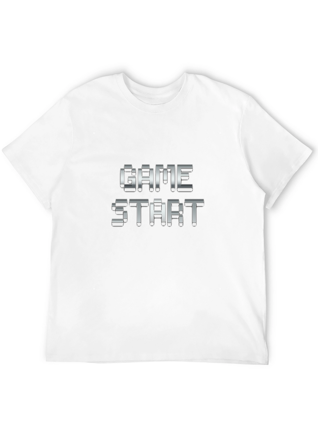 Game Start Pixel Graphic Tee - Retro Gamer T-Shirt