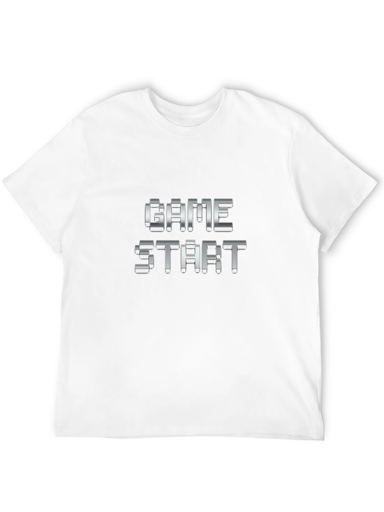 Game Start Pixel Graphic Tee - Retro Gamer T-Shirt