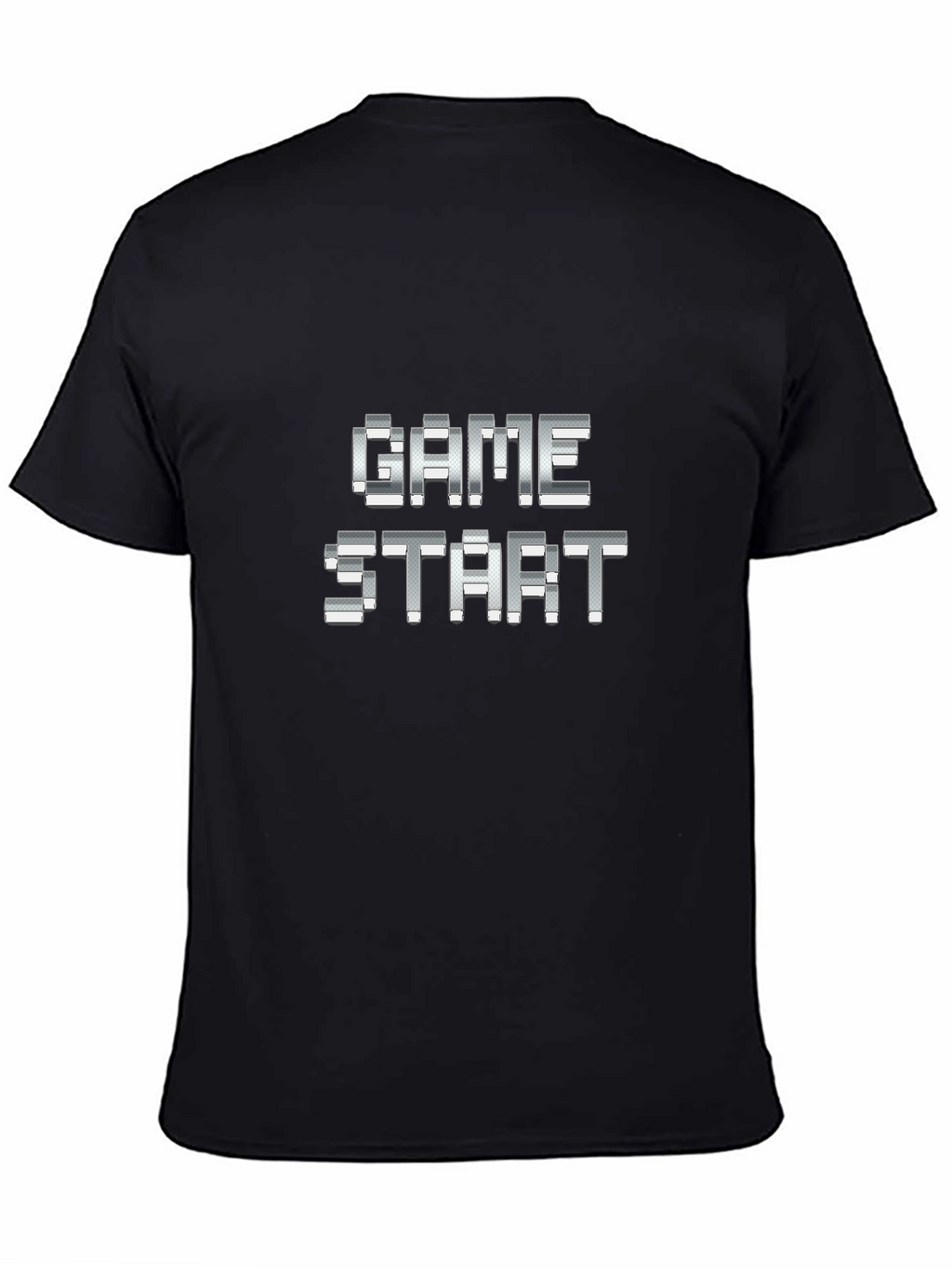 Game Start Pixel Graphic Tee - Retro Gamer T-Shirt