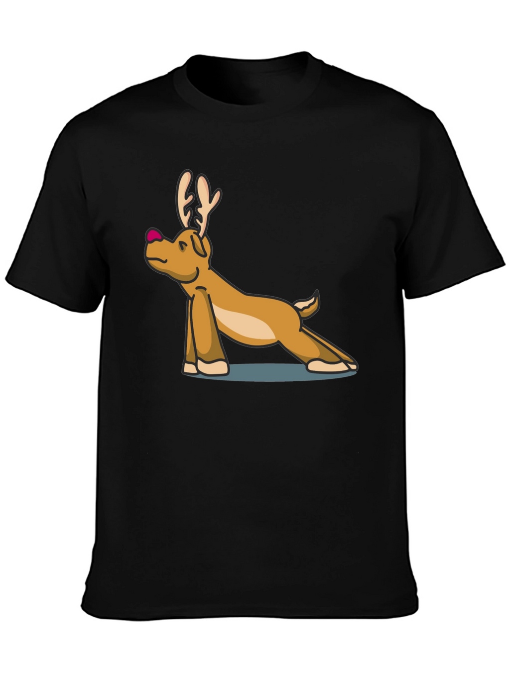 Yoga Reindeer T-Shirt