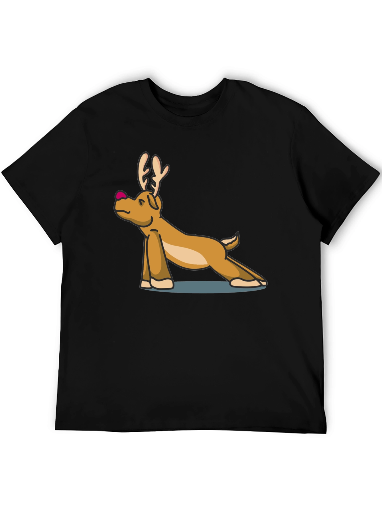 Yoga Reindeer T-Shirt