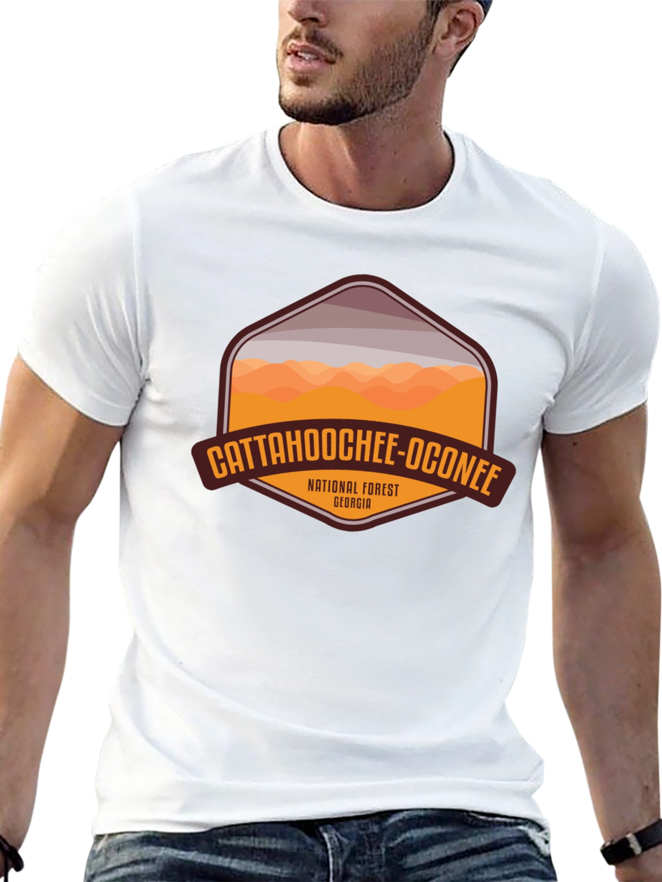Catahoochee-Oconee National Forest Black Tee