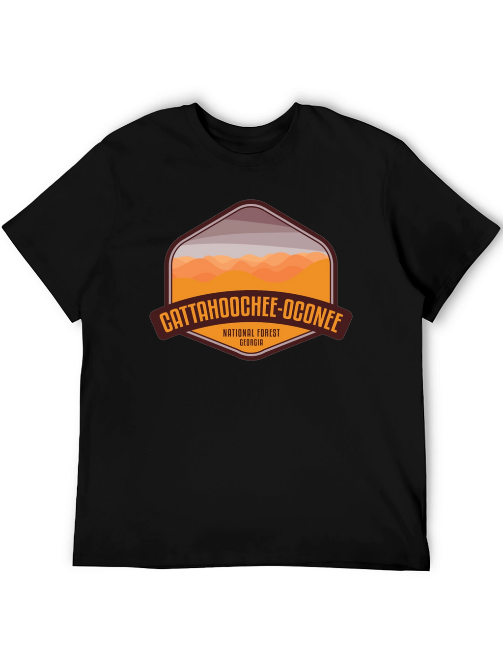 Catahoochee-Oconee National Forest Black Tee