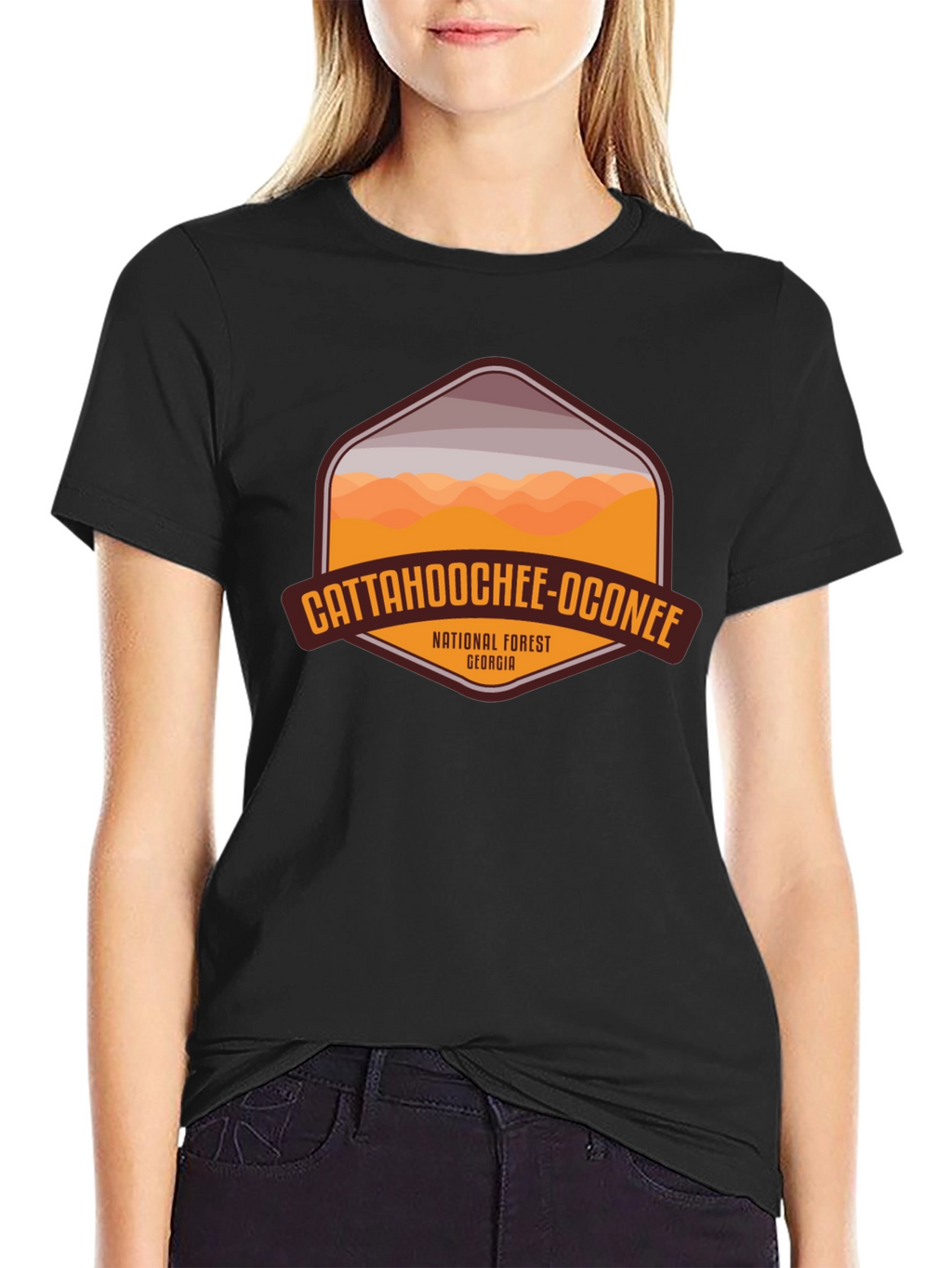 Catahoochee-Oconee National Forest Black Tee