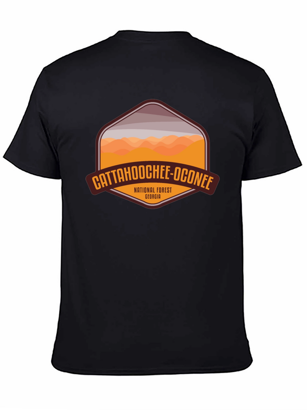 Catahoochee-Oconee National Forest Black Tee