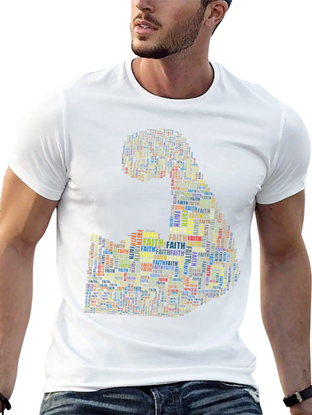 Faith Graphic Mens T-Shirt