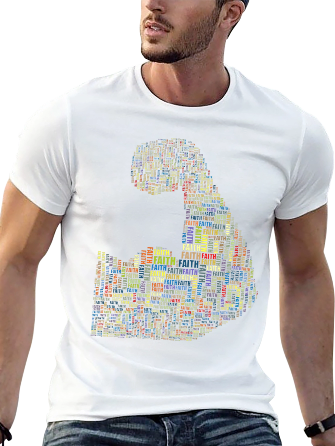 Faith Graphic Mens T-Shirt