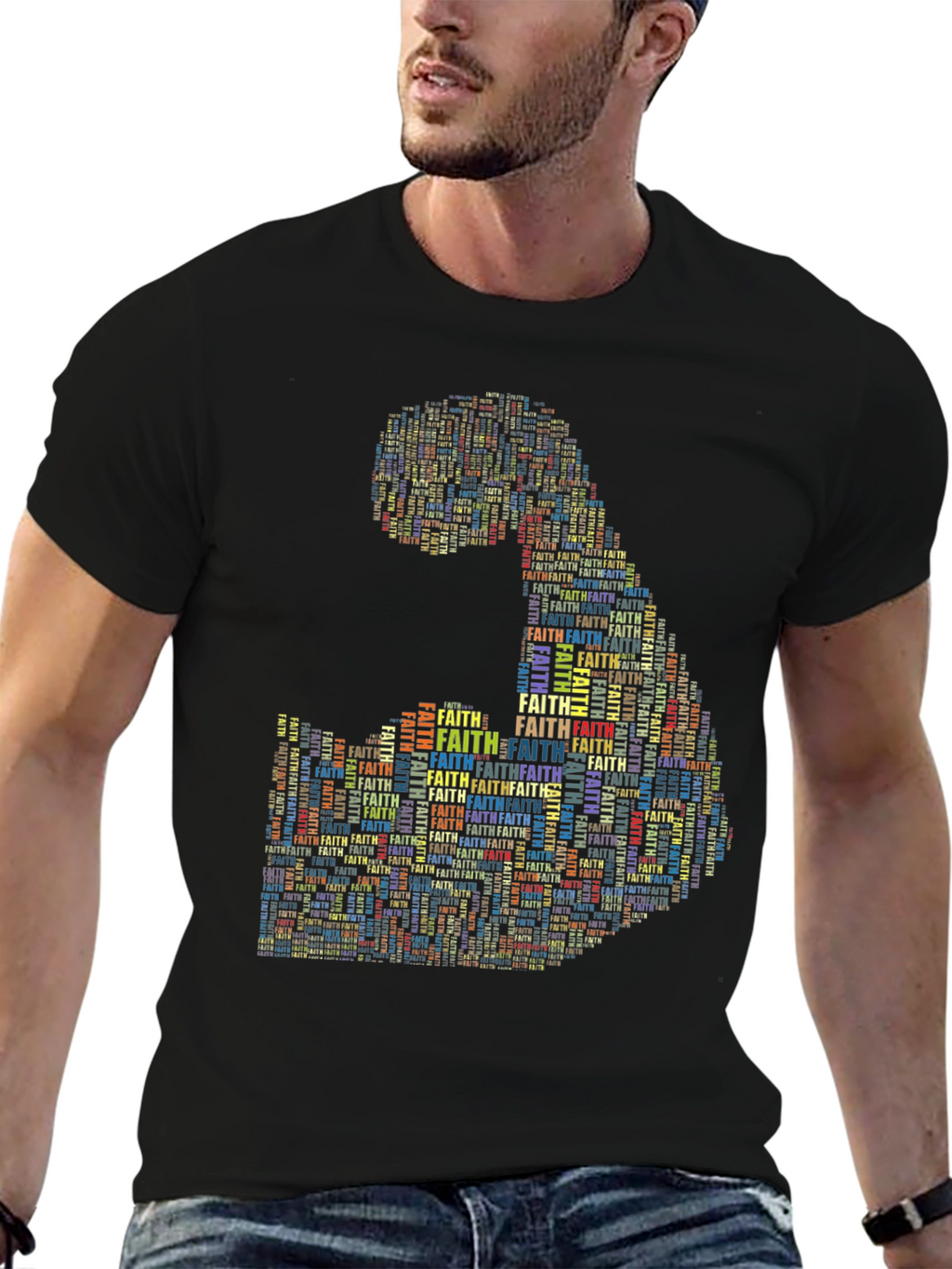 Faith Graphic Mens T-Shirt