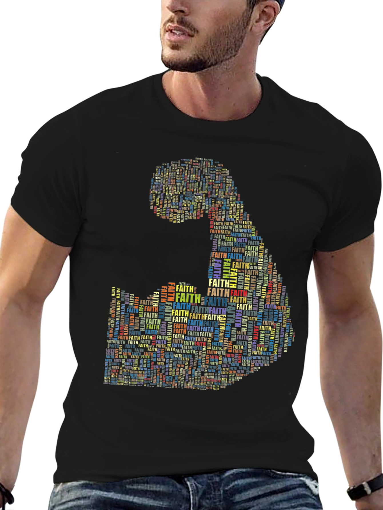 Faith Graphic Mens T-Shirt