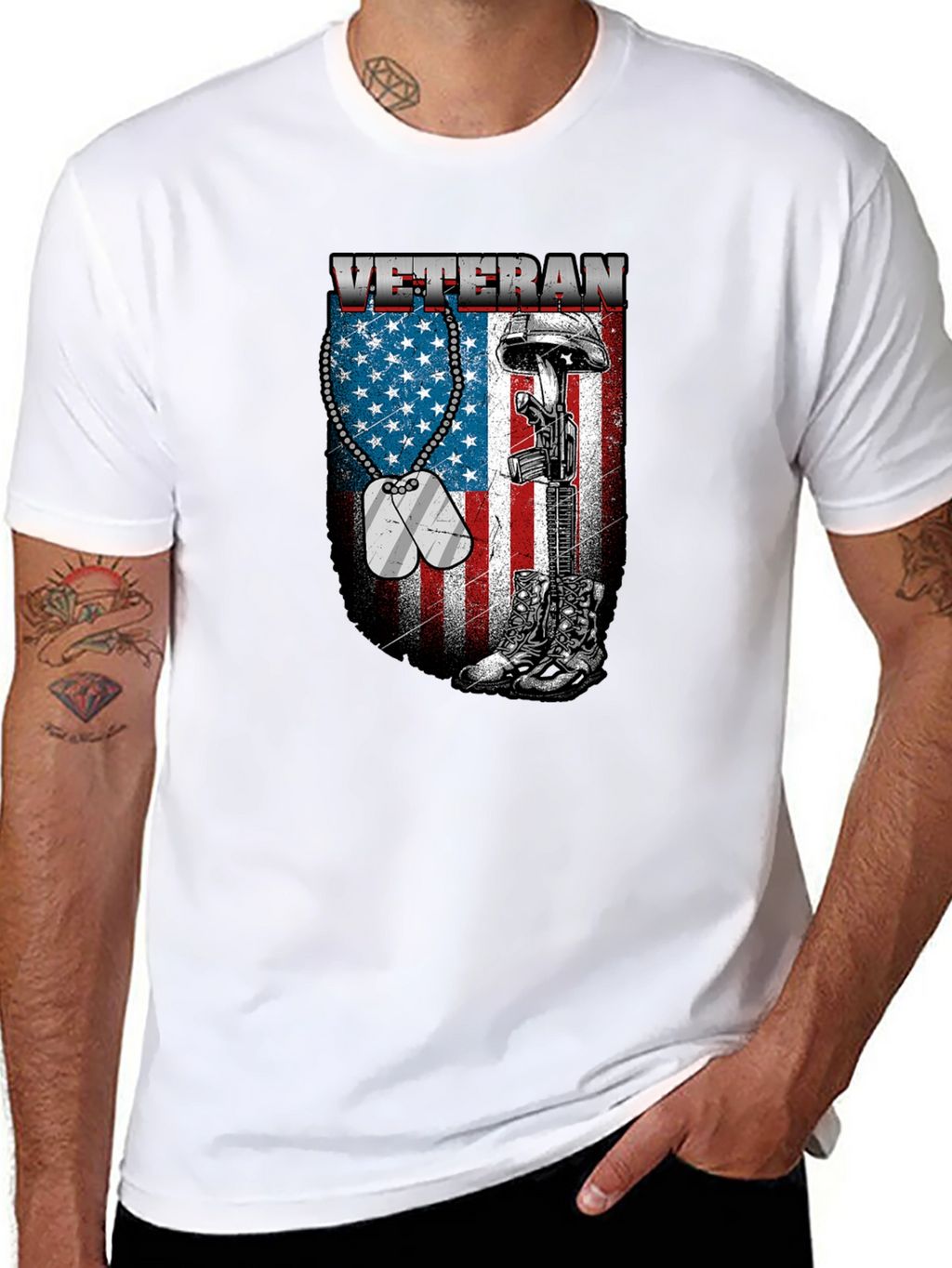 Veteran Tribute Graphic T-Shirt
