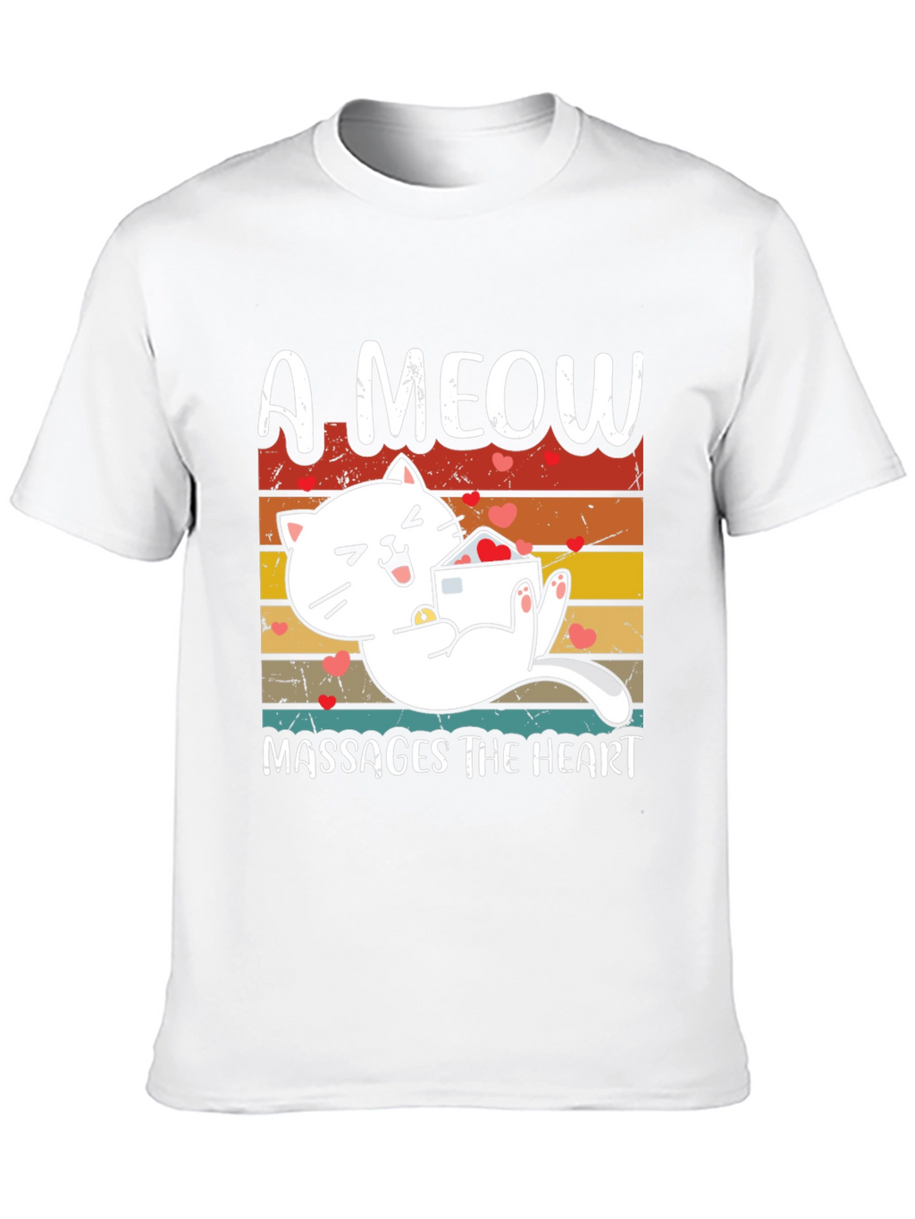 A Meow Massages the Heart T-Shirt