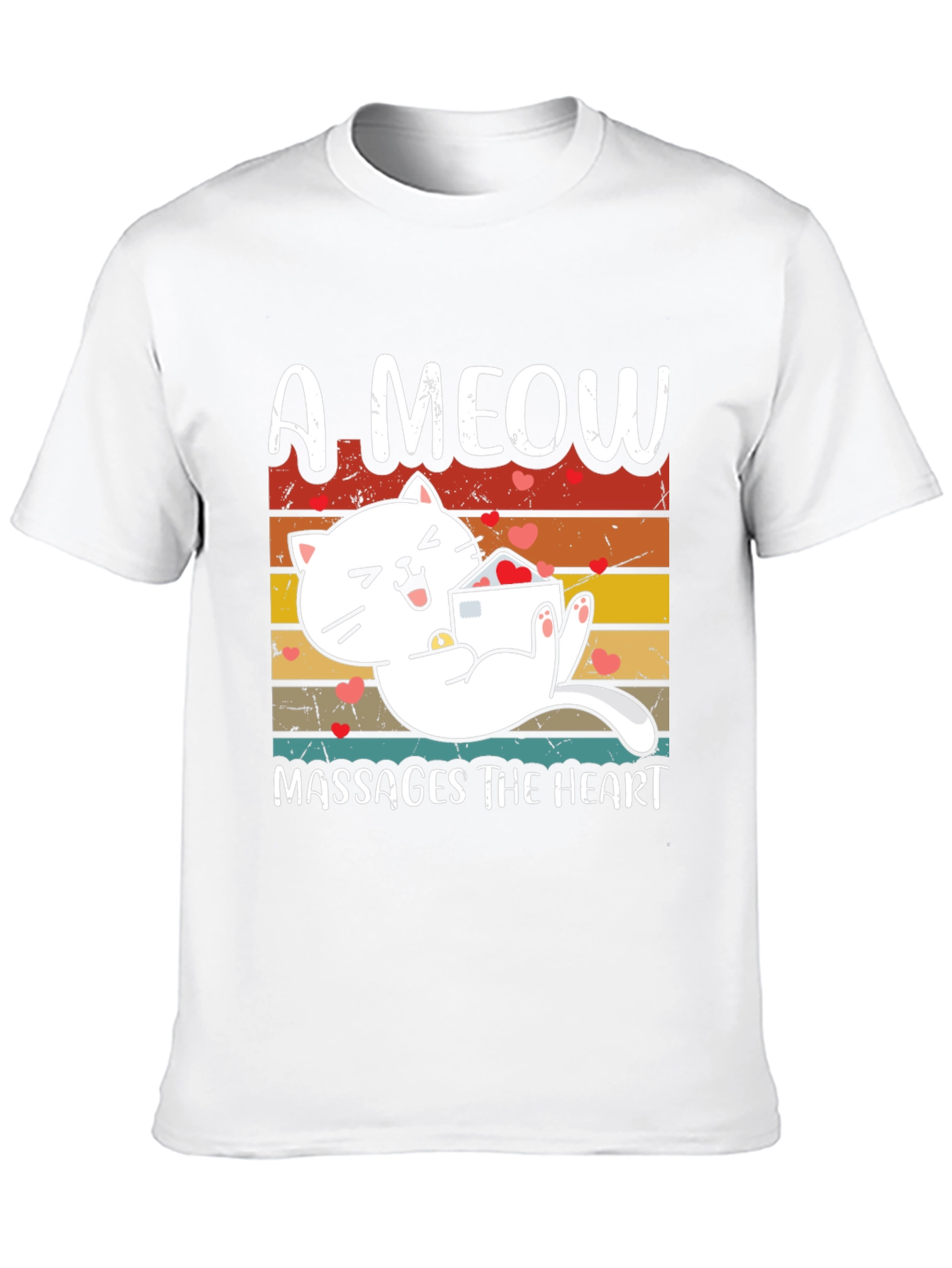 A Meow Massages the Heart T-Shirt