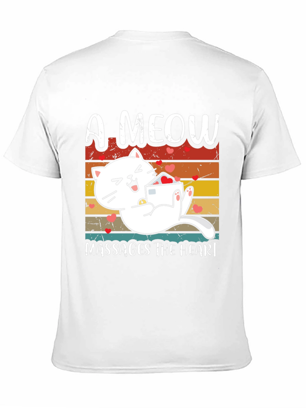 A Meow Massages the Heart T-Shirt
