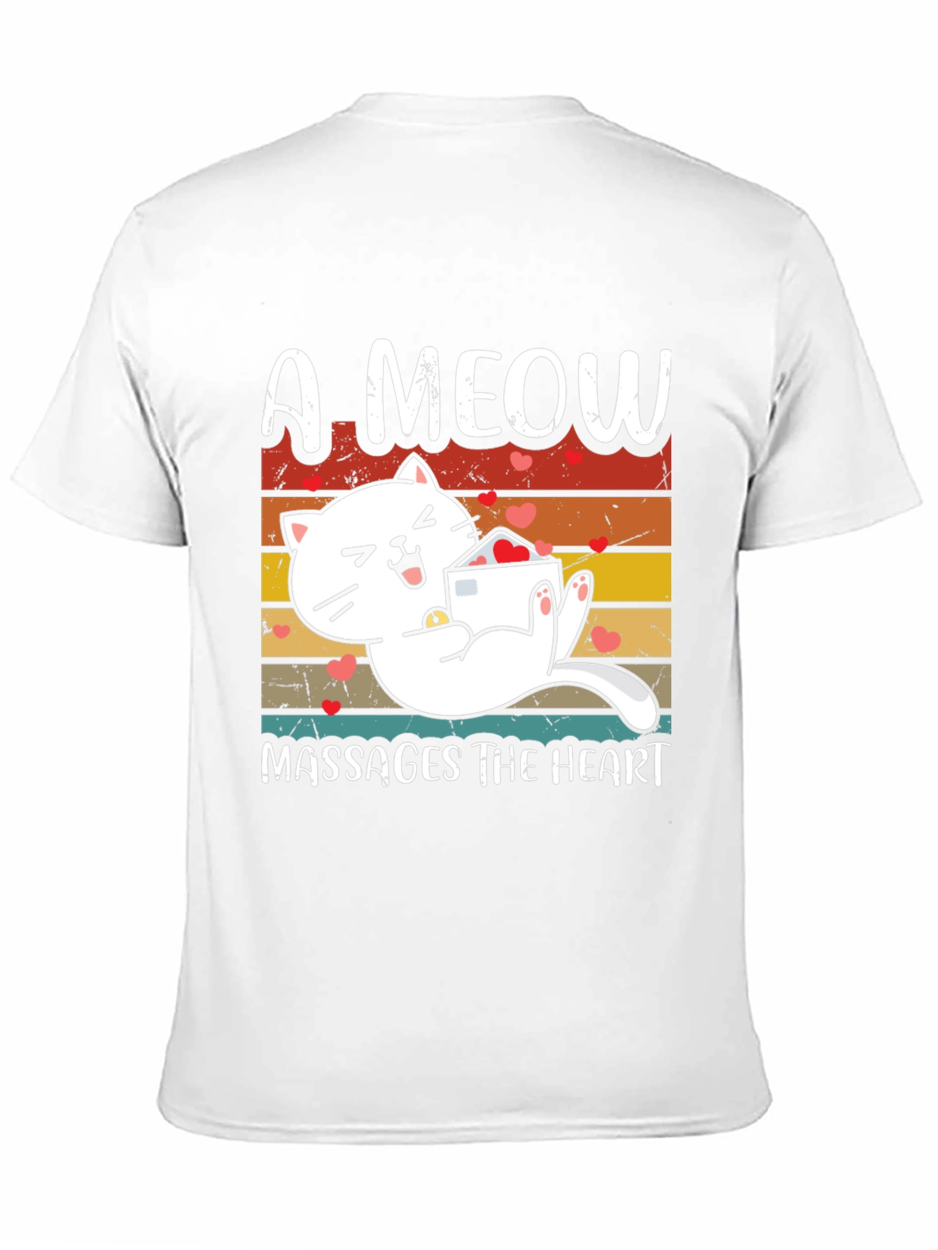A Meow Massages the Heart T-Shirt