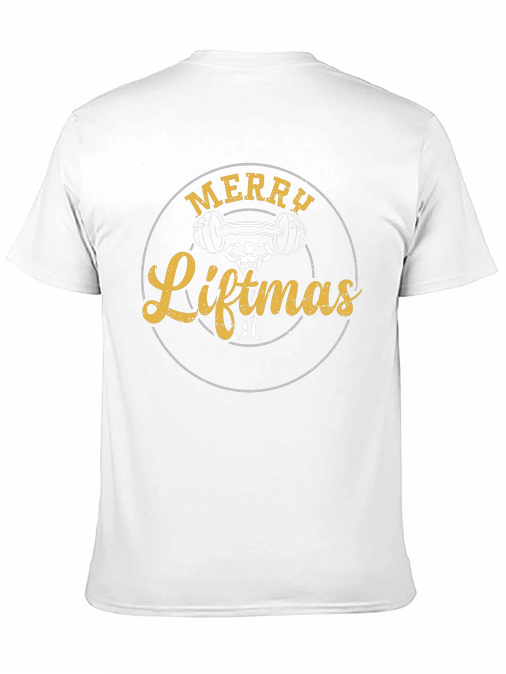 Merry Liftmas Black Graphic Tee