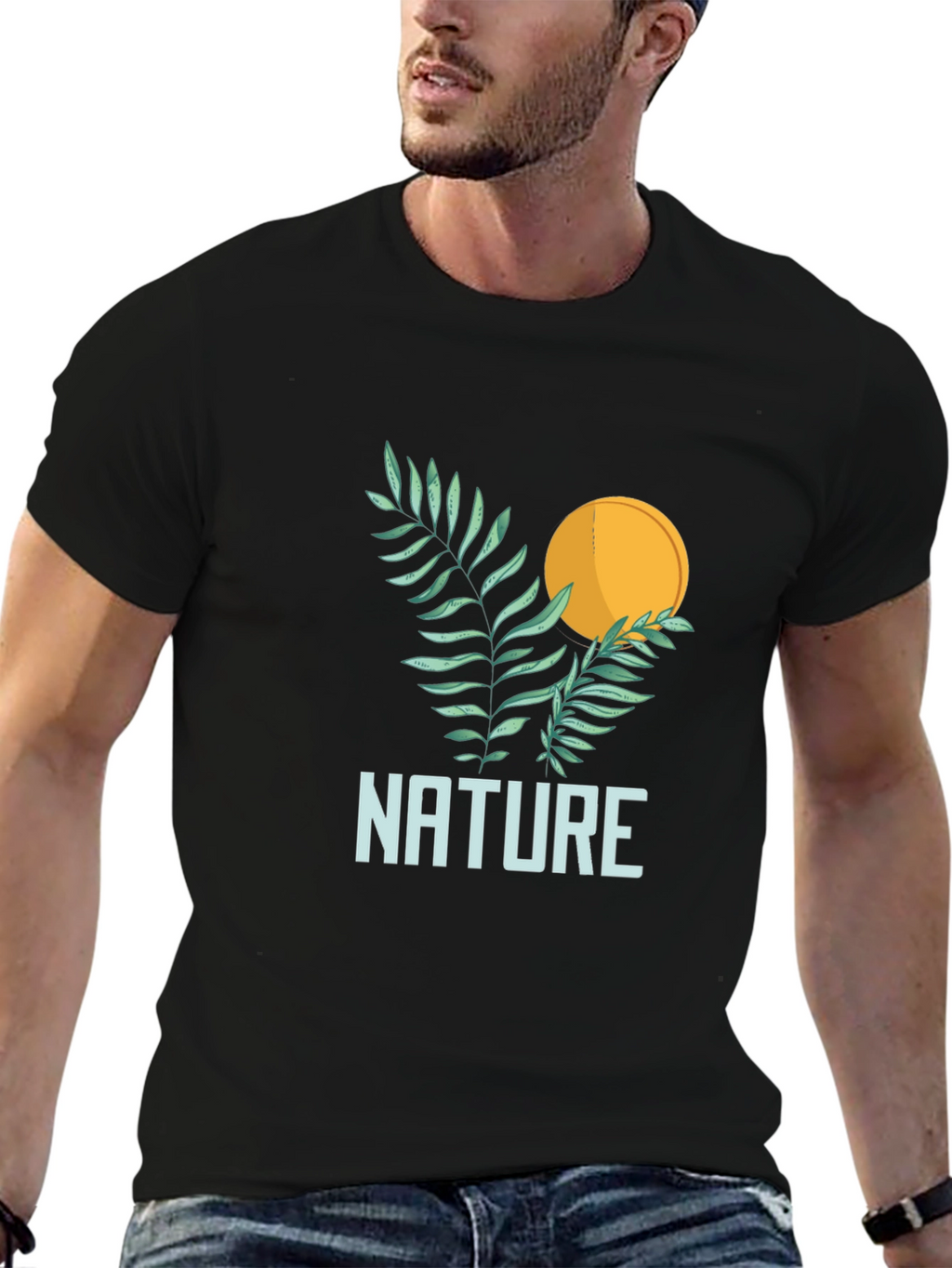 Nature Graphic T-Shirt - Stylish Unisex Tee