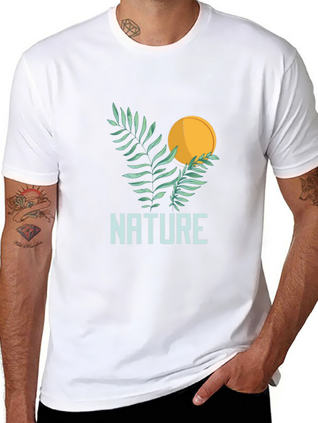 Nature Graphic T-Shirt - Stylish Unisex Tee