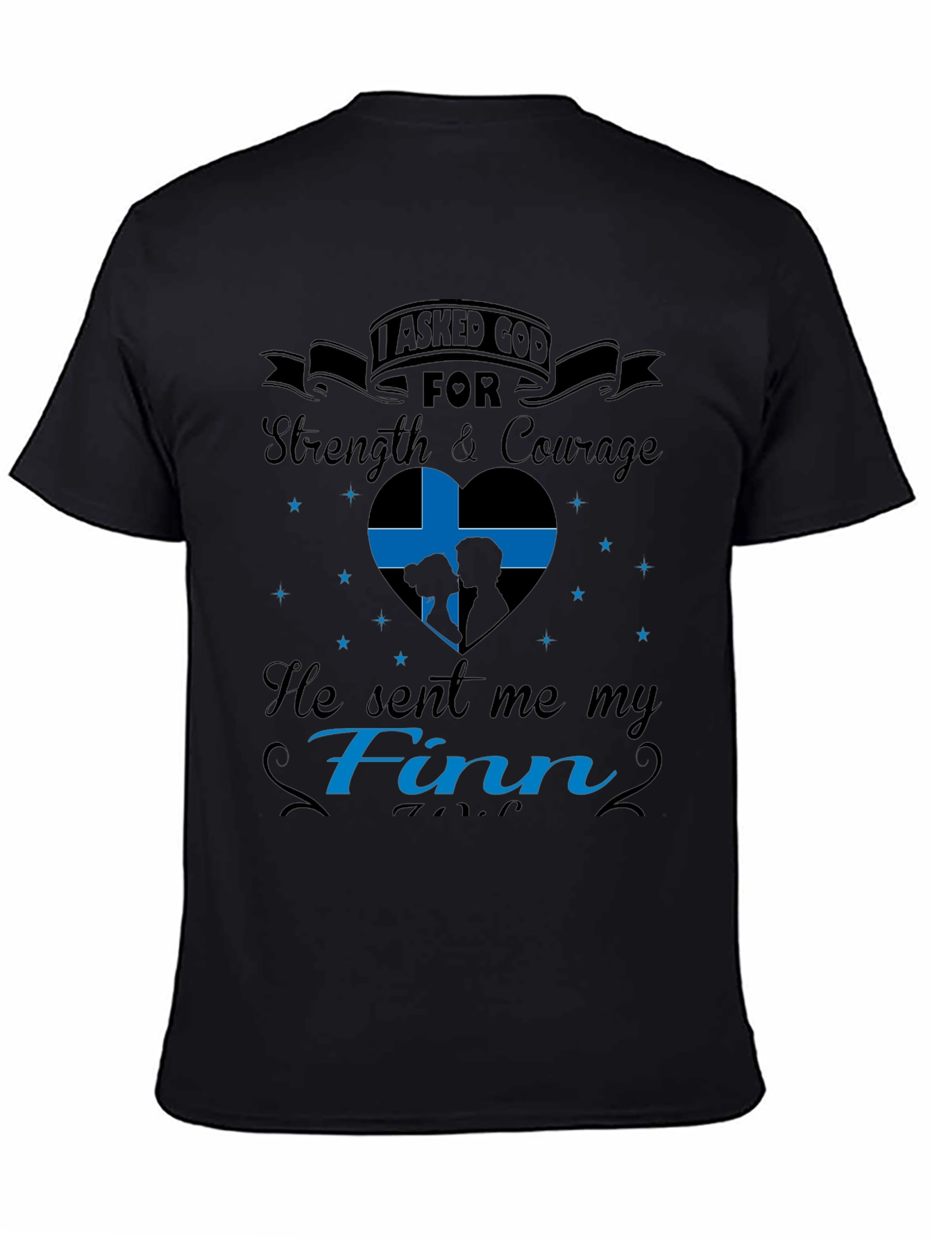 Finn T-Shirt - Strength and Courage