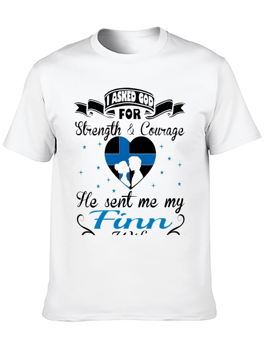 Finn T-Shirt - Strength and Courage