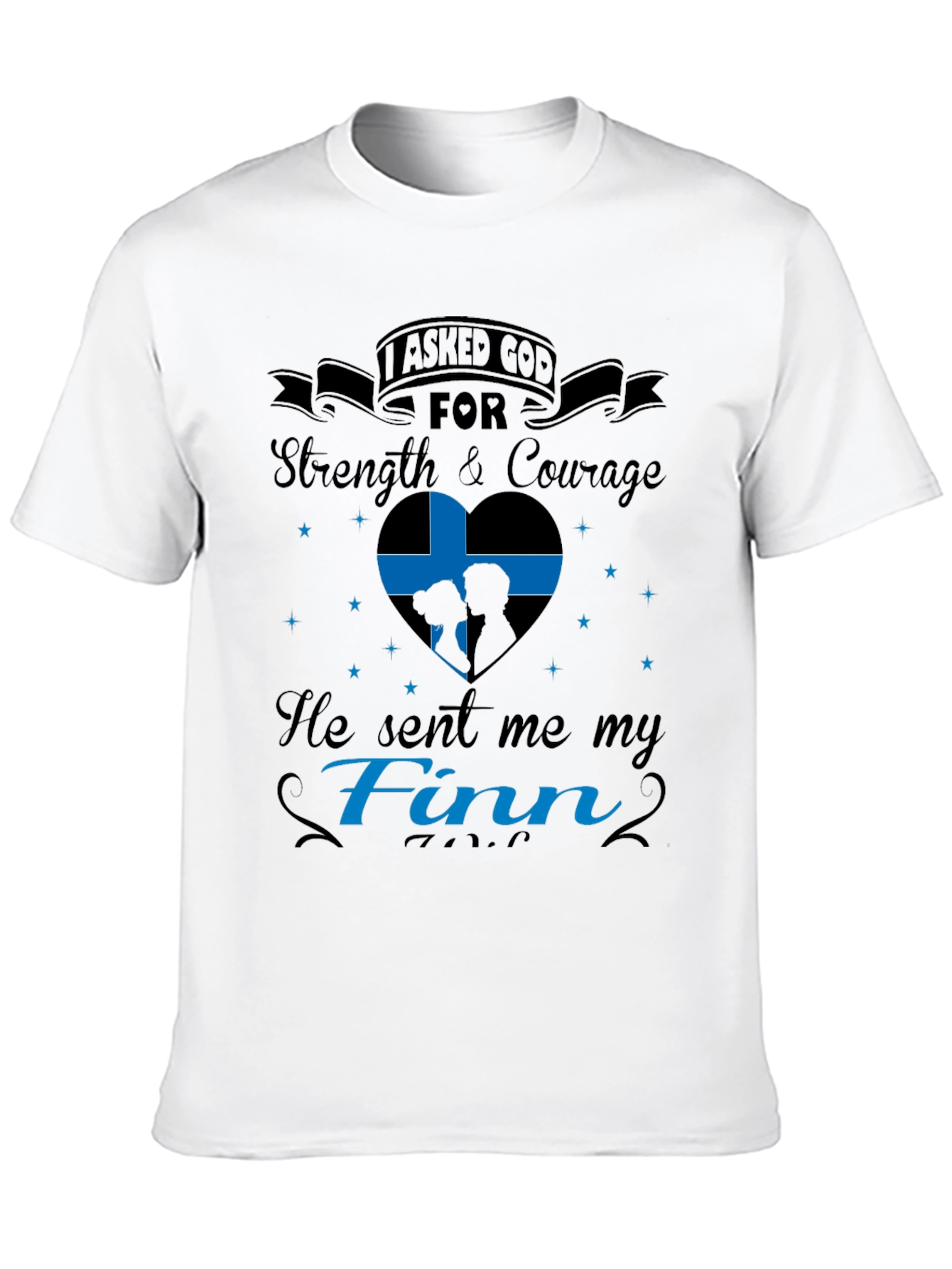 Finn T-Shirt - Strength and Courage