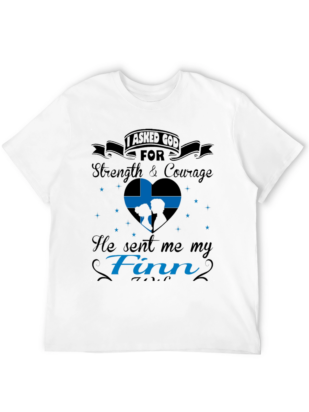 Finn T-Shirt - Strength and Courage