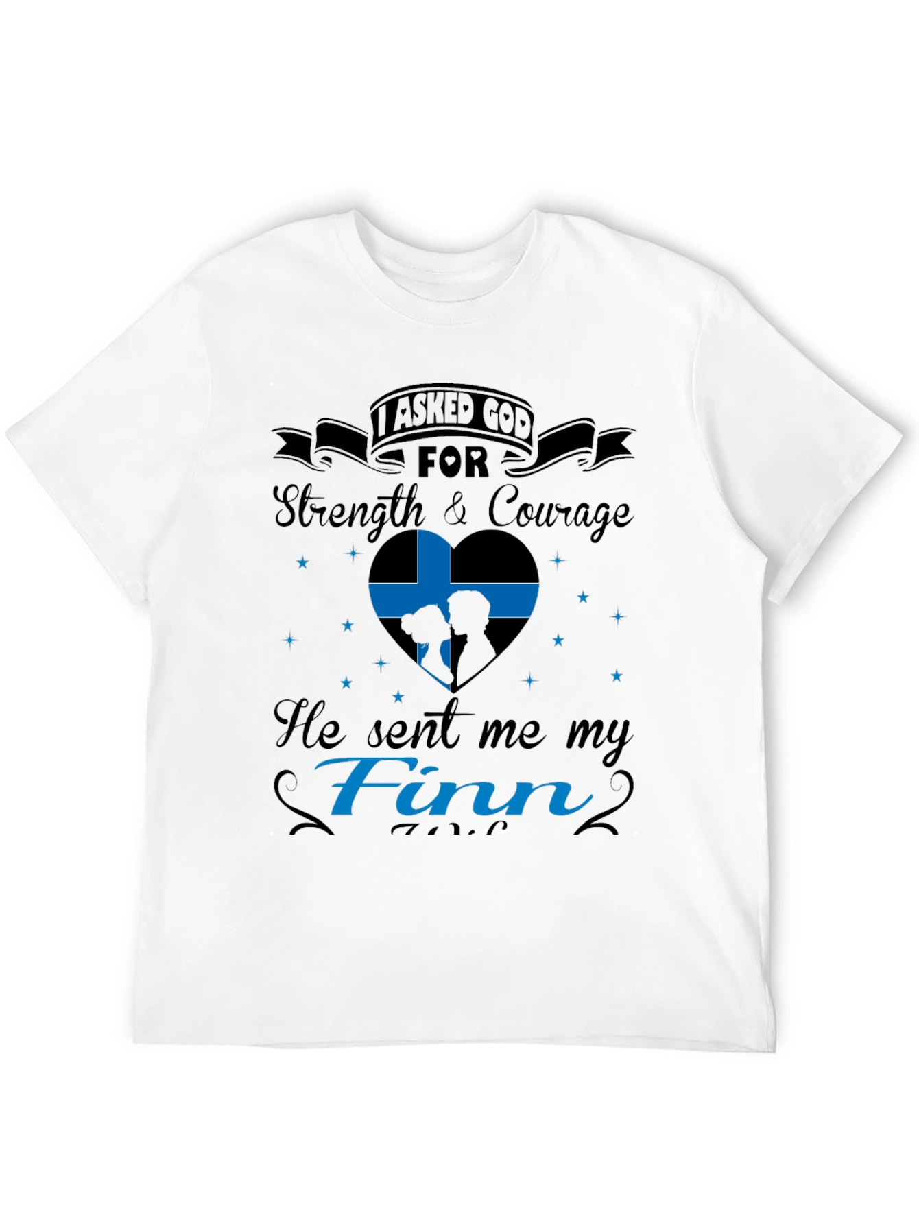 Finn T-Shirt - Strength and Courage
