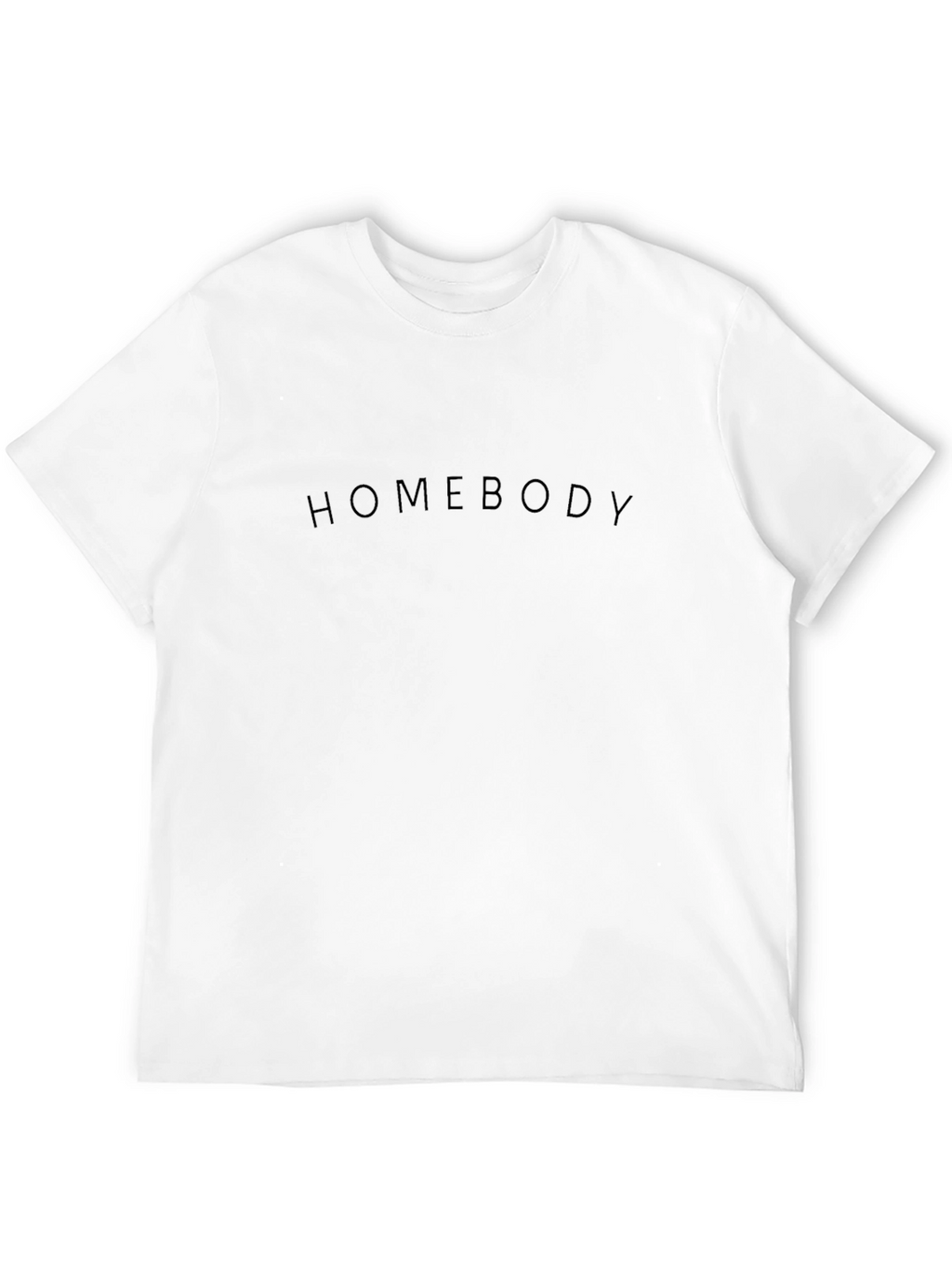 Homebody Black T-Shirt - Casual Comfort