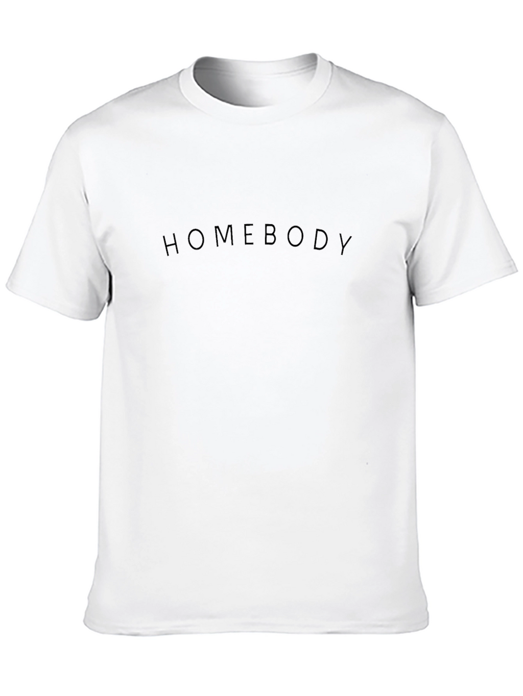 Homebody Black T-Shirt - Casual Comfort