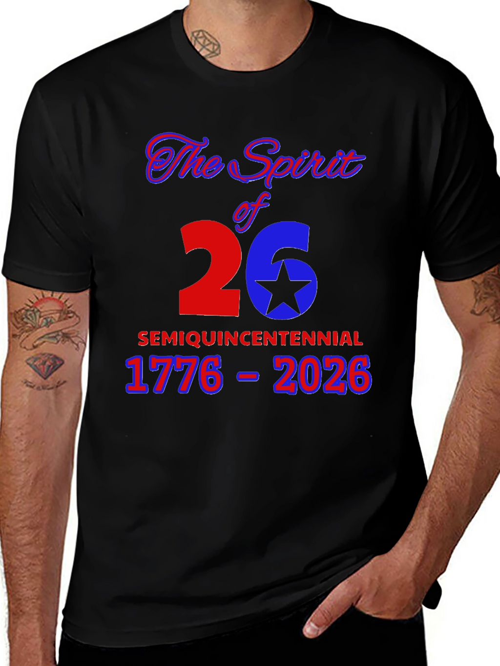 Spirit of 26 Semiquincentennial T-Shirt