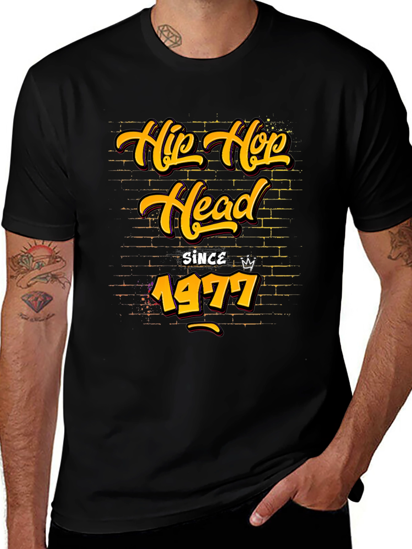Hip Hop Head Since 1977 T-Shirt