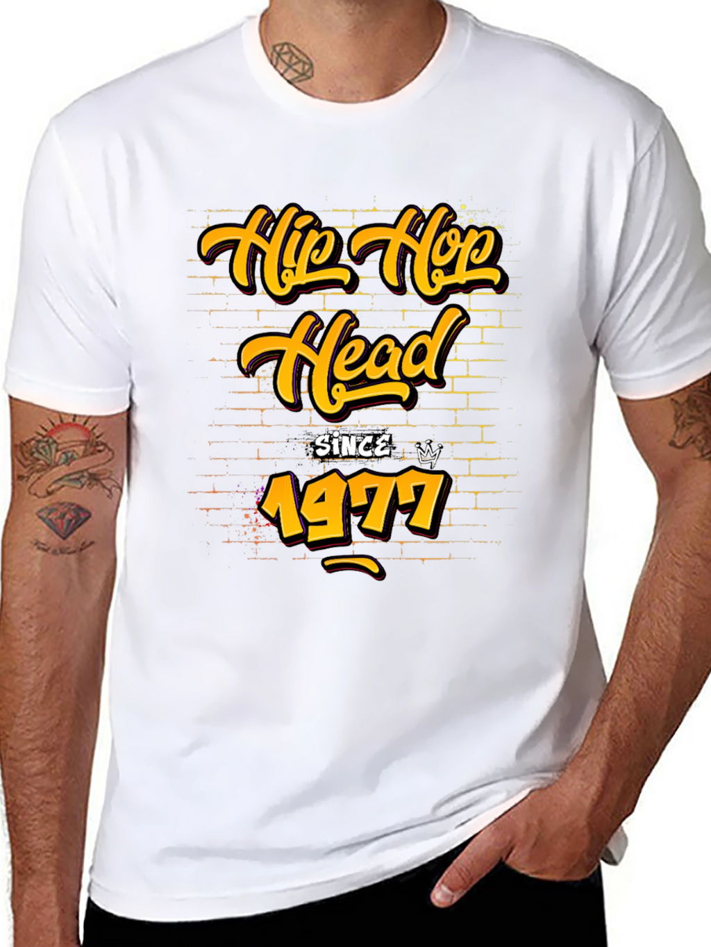 Hip Hop Head Since 1977 T-Shirt