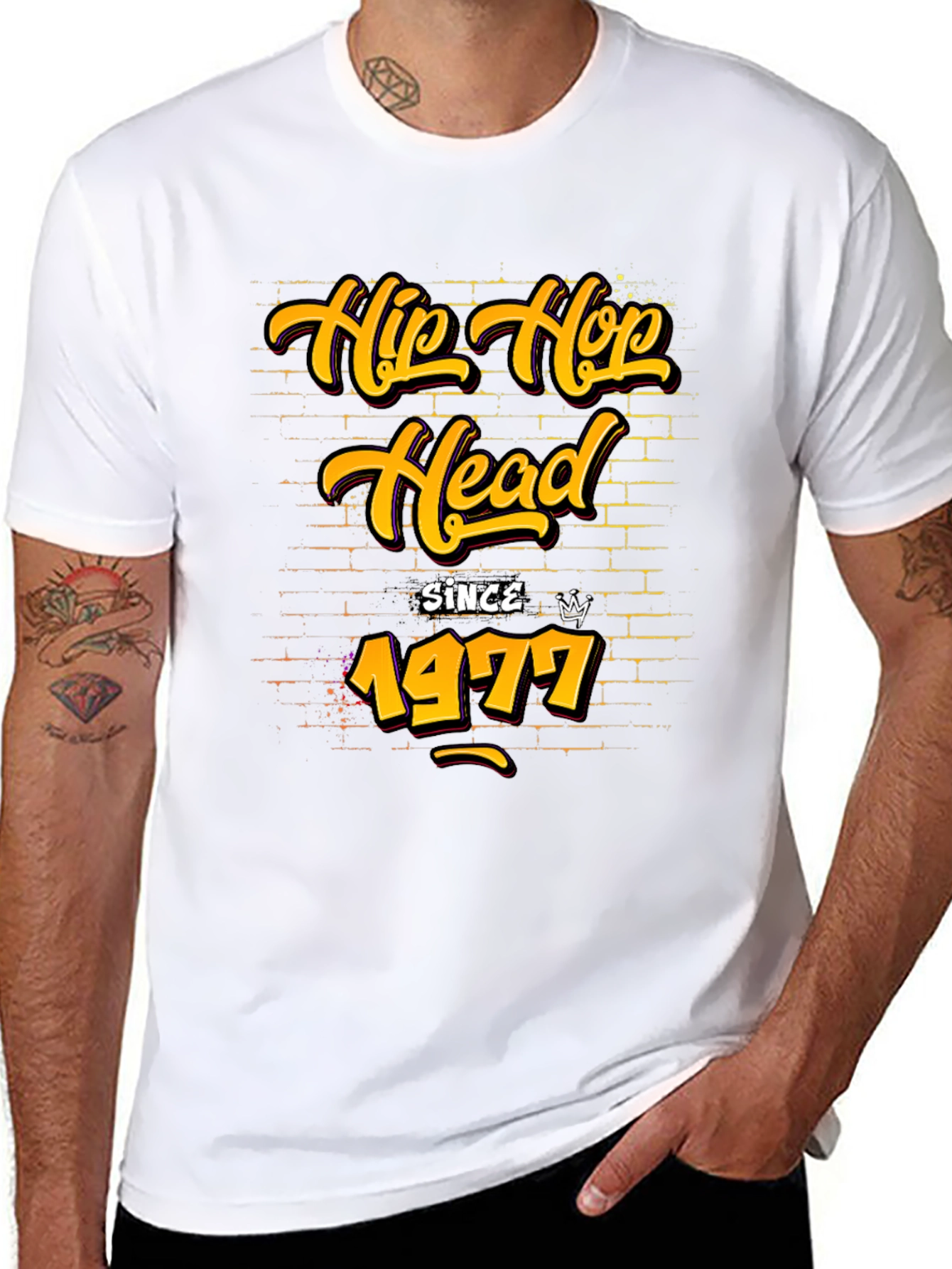 Hip Hop Head Since 1977 T-Shirt