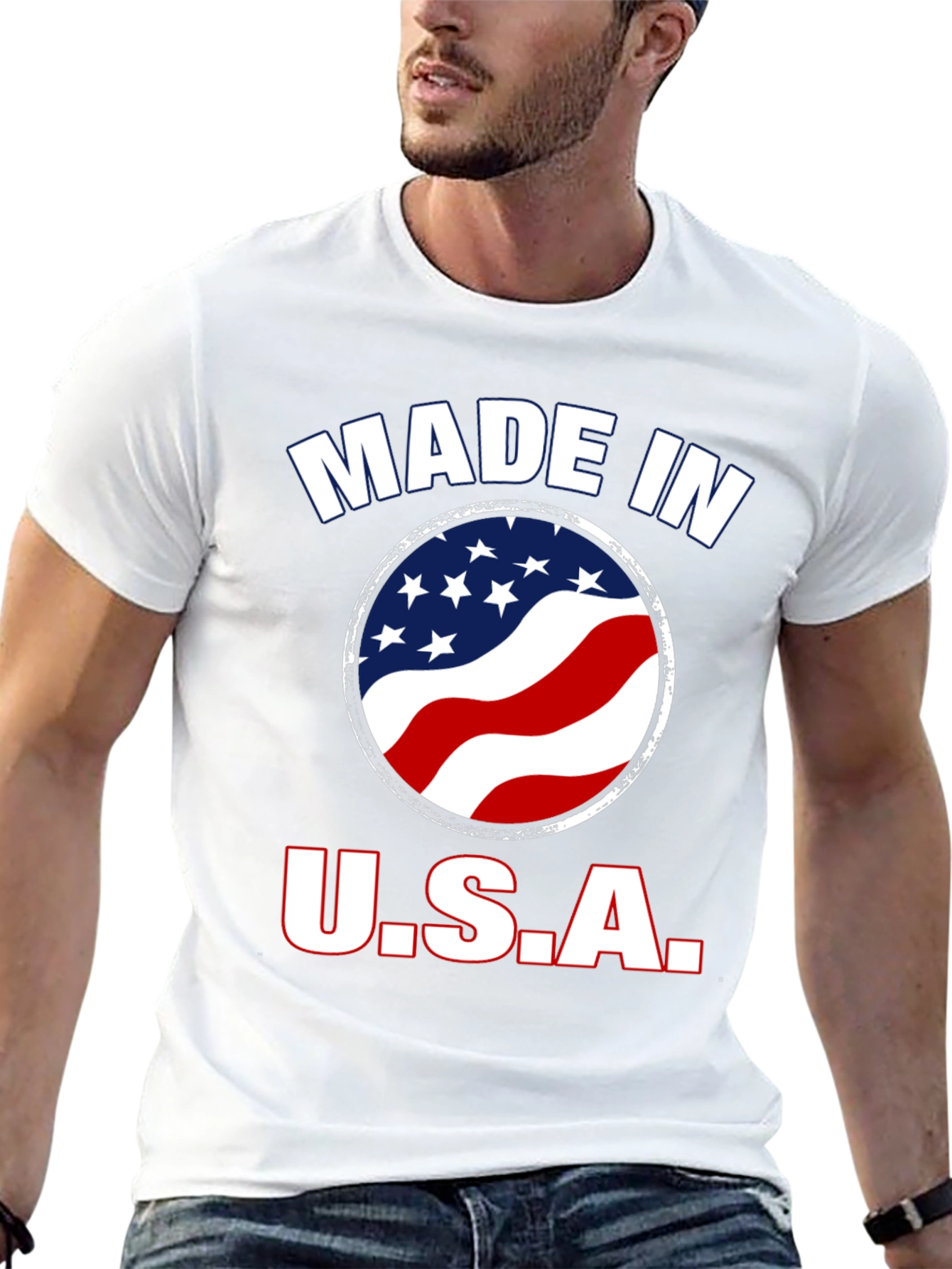 Made in USA Graphic T-Shirt