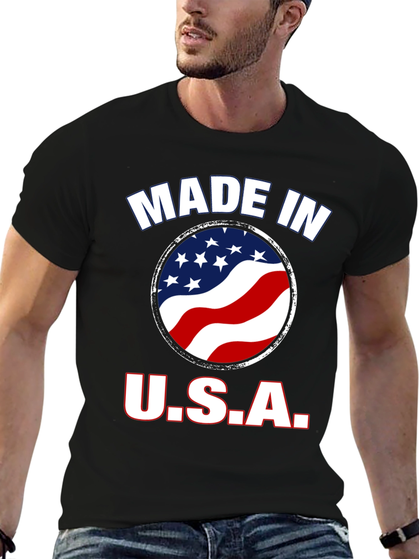 Made in USA Graphic T-Shirt