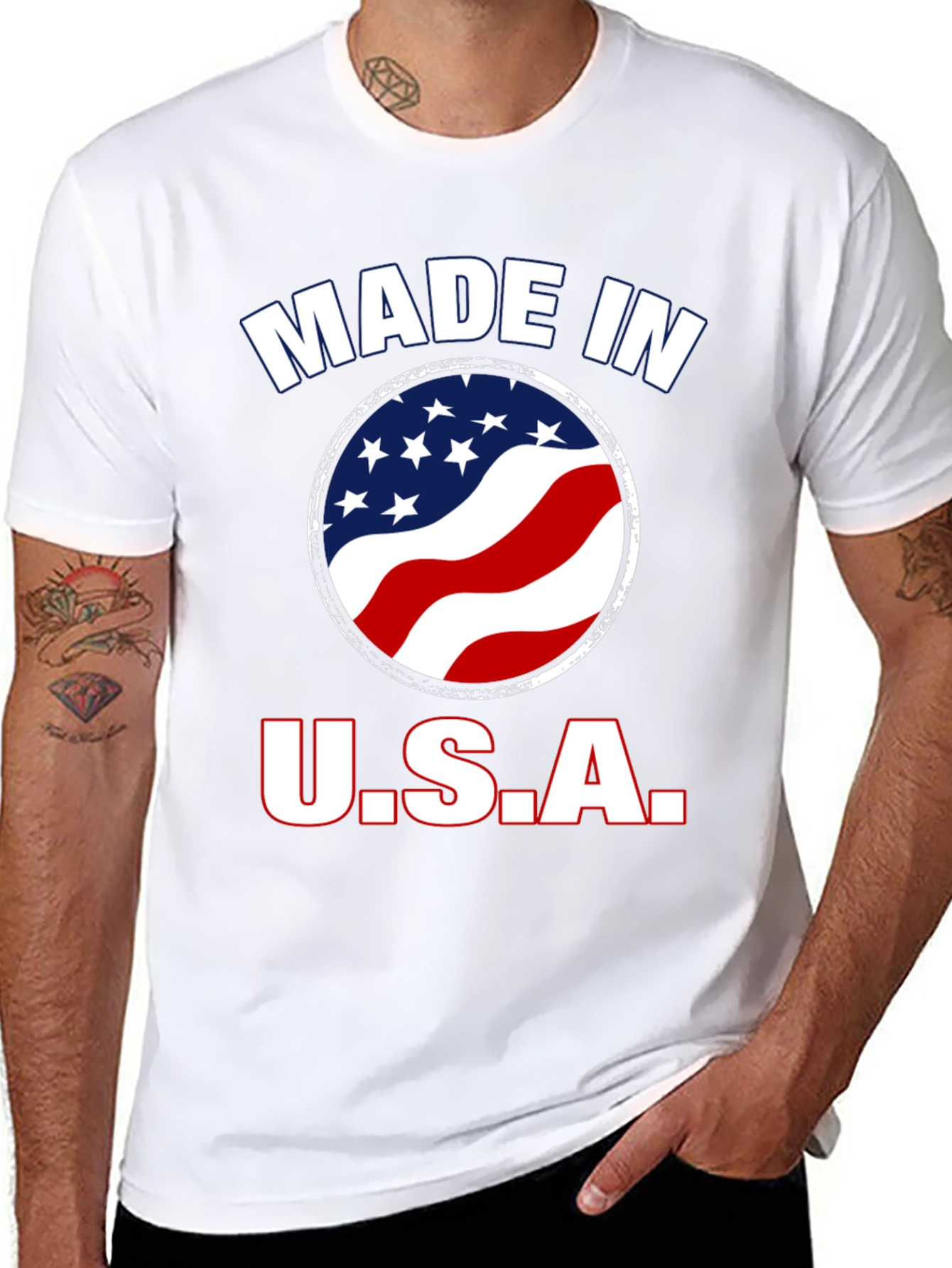 Made in USA Graphic T-Shirt