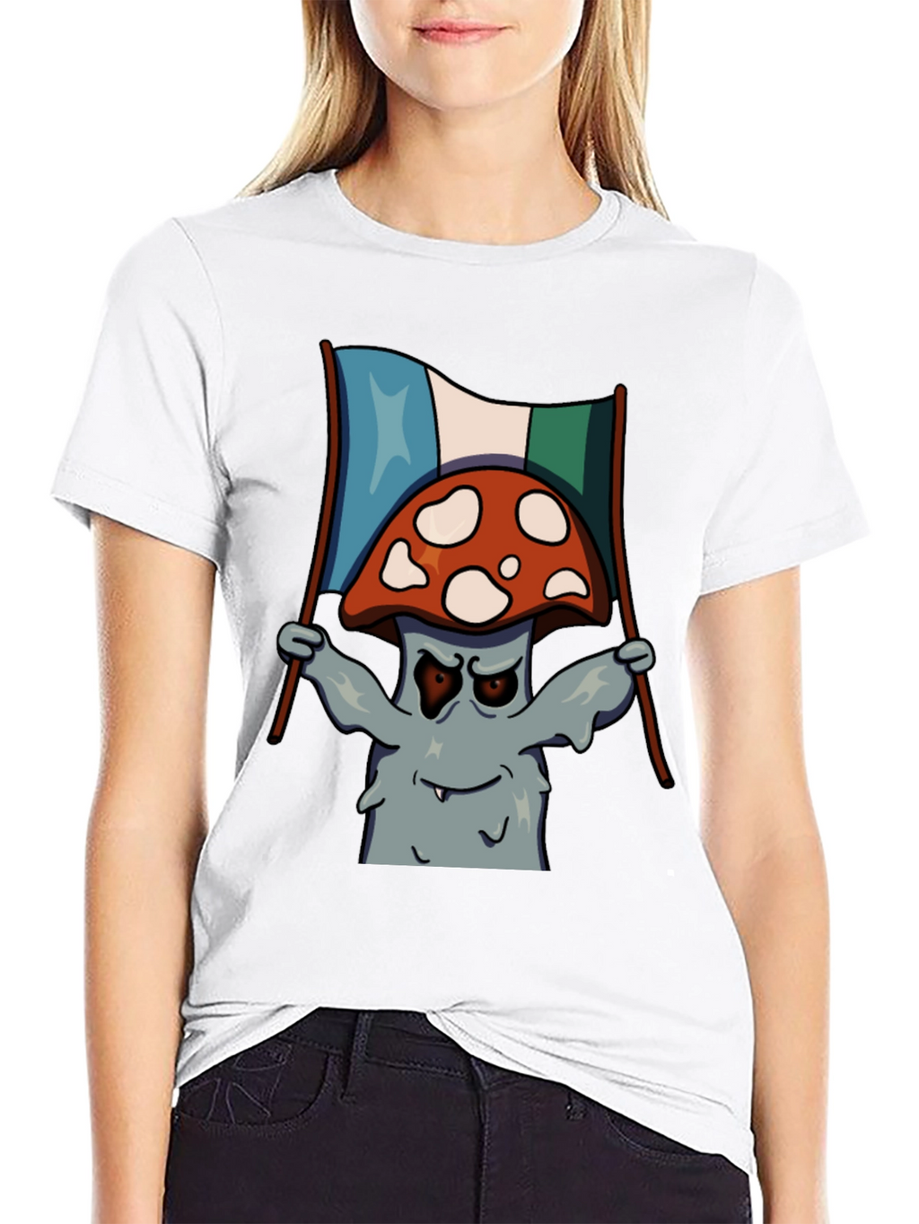 Mushroom Graphic Tee - Quirky & Unique