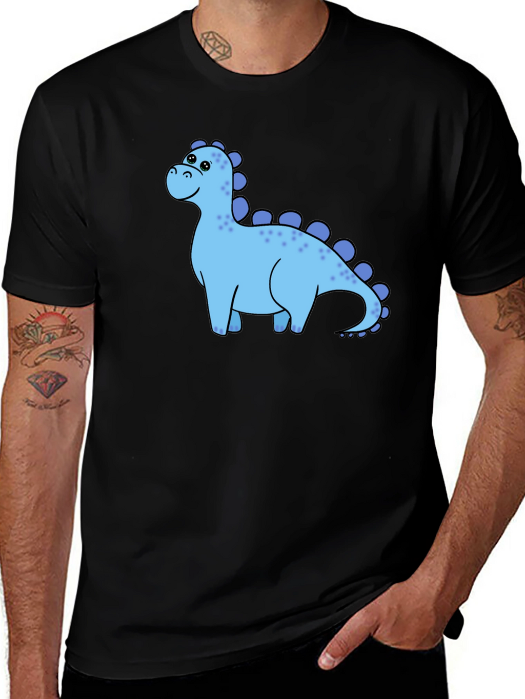 Dino-mite Black T-Shirt
