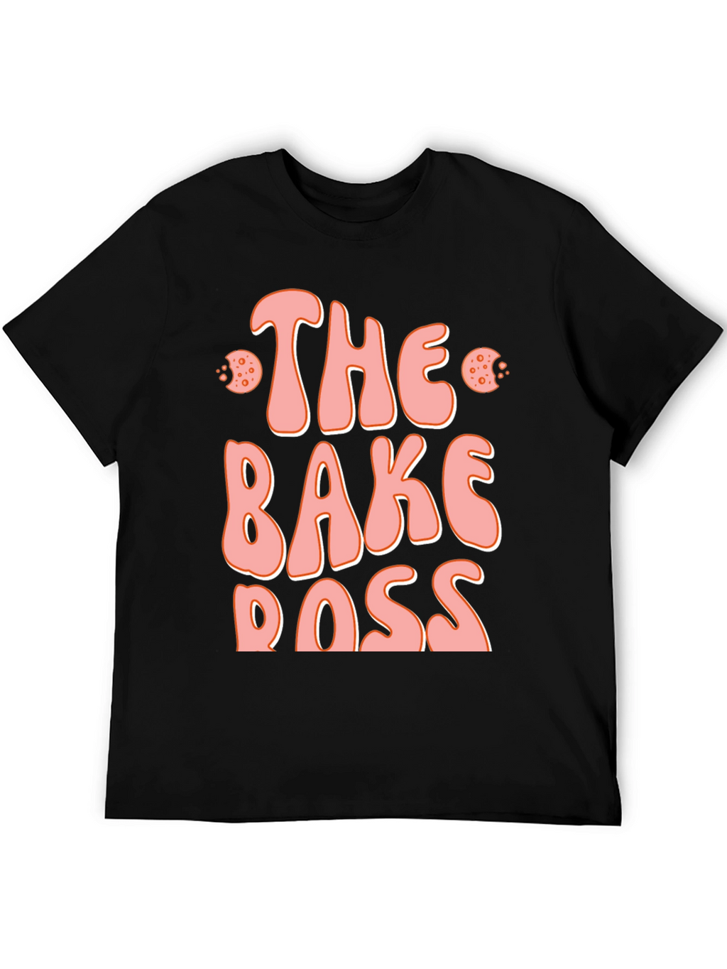 The Bake Boss Black Graphic T-Shirt