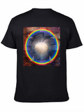 Rainbow Portal T-Shirt: Celestial Journey