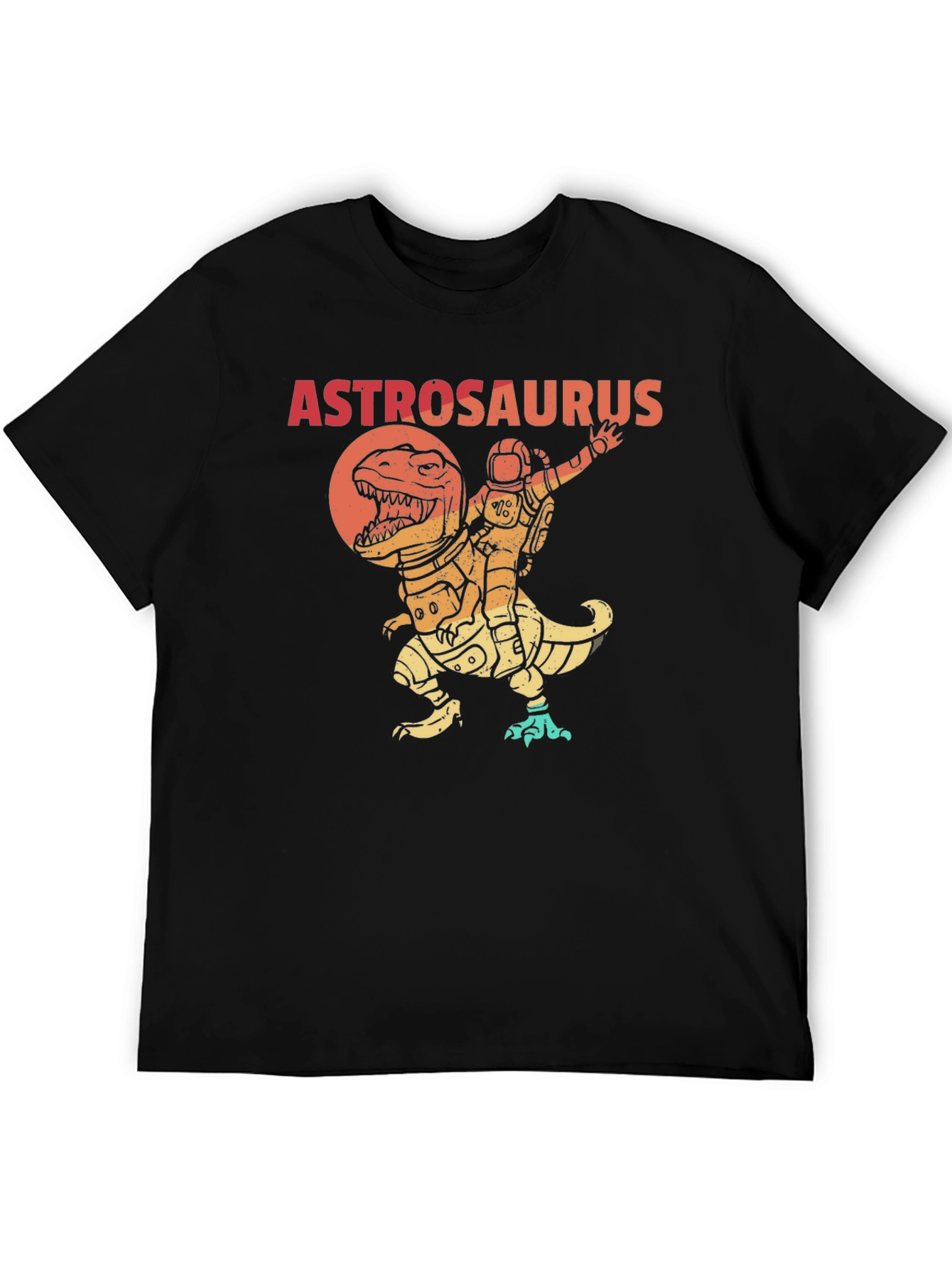 Astrosaurus T-Shirt - Astronaut Riding Dinosaur